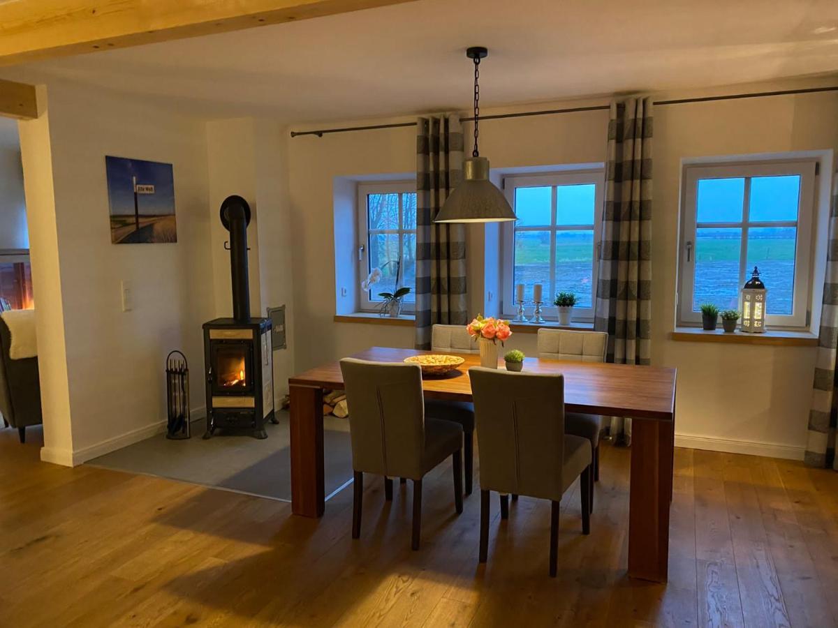 Ferienwohnung Heunüst Nordsee Osteel Exterior foto