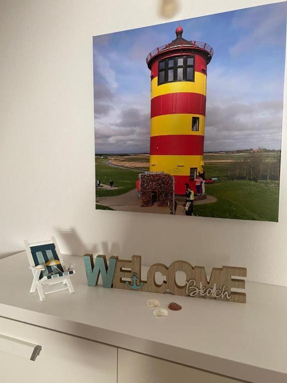 Ferienwohnung Heunüst Nordsee Osteel Exterior foto